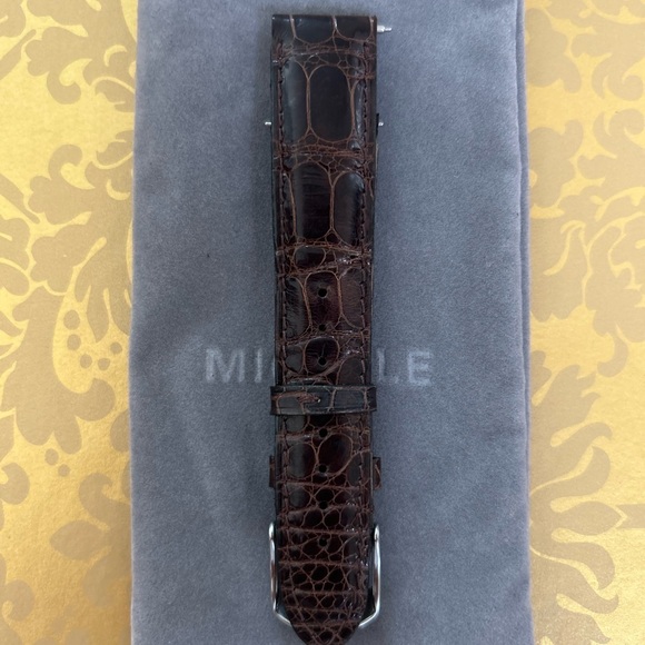 Michele Alligator strap - Picture 3 of 9